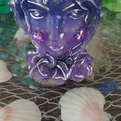 Mermaid Succulent Plant Head 