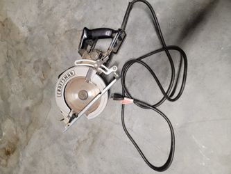 Sears / Craftsman Industrial 7 -1/4 worm drive saw 