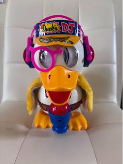 Vintage Duckin’ DJ Dancing Duck Toy – Lights & Sound