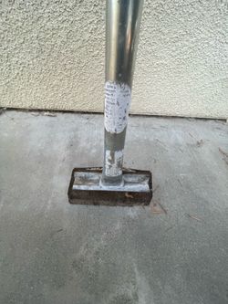 Metal Floor Scraper with Long Handle