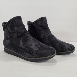 Soul Naturalizer Black Camo Indie Booties Women's Size 8M