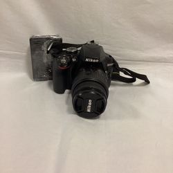 Nikon D3300 24.2MP DSLR Camera With Battery And Charger 