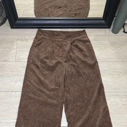 Y2K 2000s Women’s Cider M Brown Flared Corduroy Pants