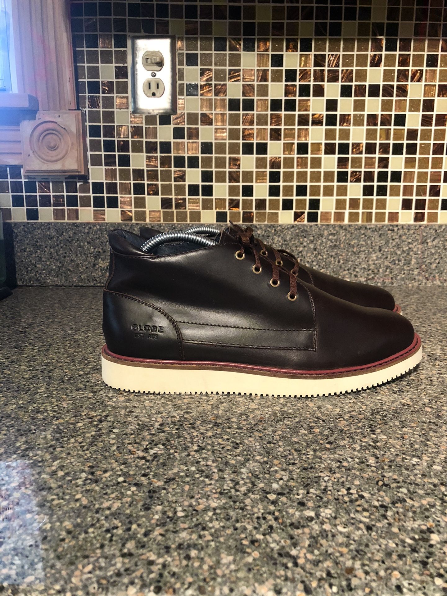 Globe Daley Uncle Rocco's Barbers Shop Chukka BMX Skate Boots