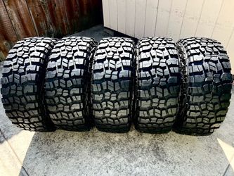 (5) New 2025 315/70r17 (35x12.50r17) Kenda Klever MT2 Load E 10 Ply 100% Tread