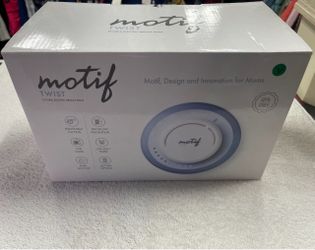 Motif twist double electric breast pump