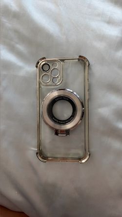 Clear iPhone Case with MagSafe Ring Stand