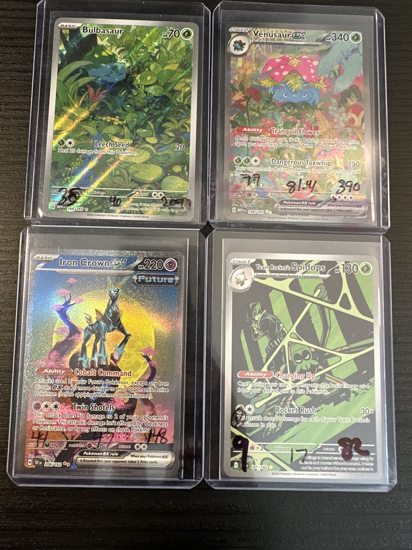 Pokemon cards Different Sets