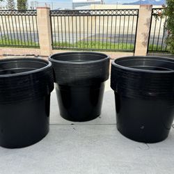 25 Gallons Heavy Duty Premium Plastic Nursery Plant Container Garden Planter Pot 