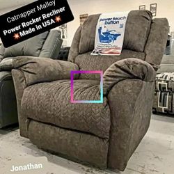 Catnapper Malloy Power Rocker Recliner, Color Options 