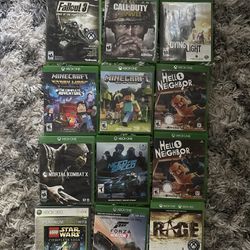 XBOX ONE AND 360 GAMES 