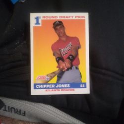 Chipper Jones 1st Round Draft Pick #671