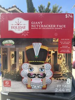 Giant Nutcracker Face Inflatable