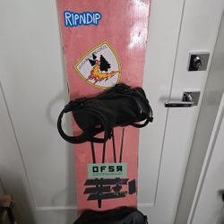 Russ Winfield 56in Snowboard, Made By OFSR, Previously Used