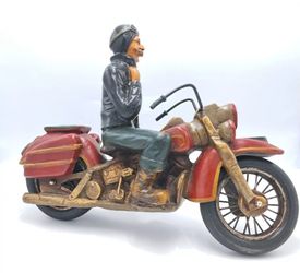 Vintage Harley-Davidson Rider