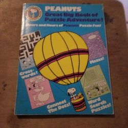 Peanuts Great Big Book of Puzzle Adventure 