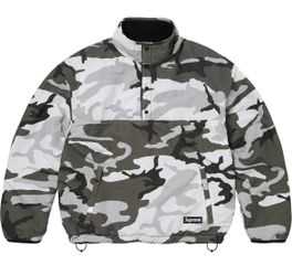 Supreme Polartec Shearling Reversible Pullover Black