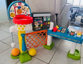Fisher Price Alphabet and Number Go Team full set