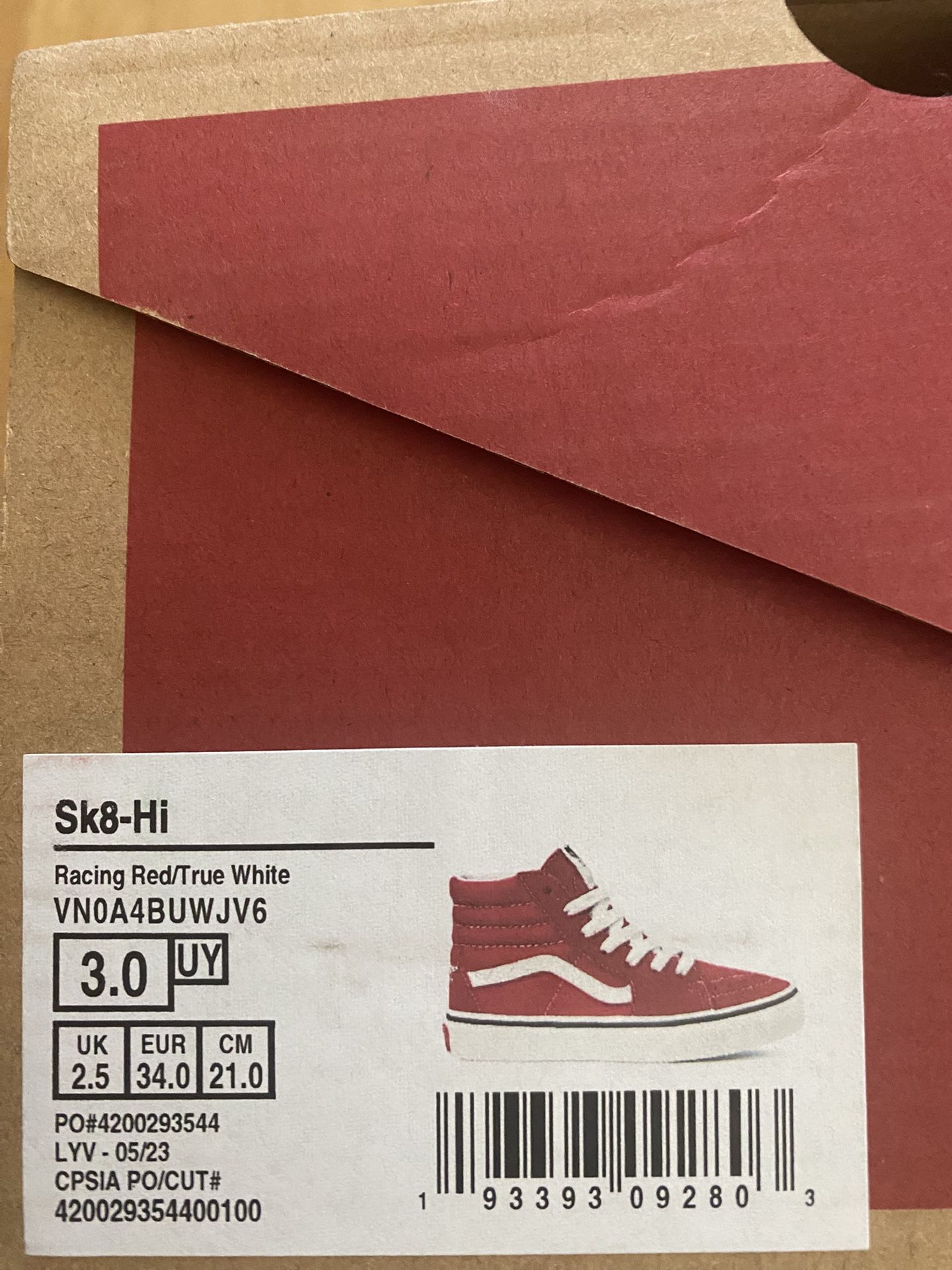 Vans Sk8 Hi Shoes