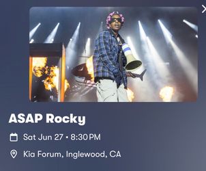 ASAP ROCKY CONCERT