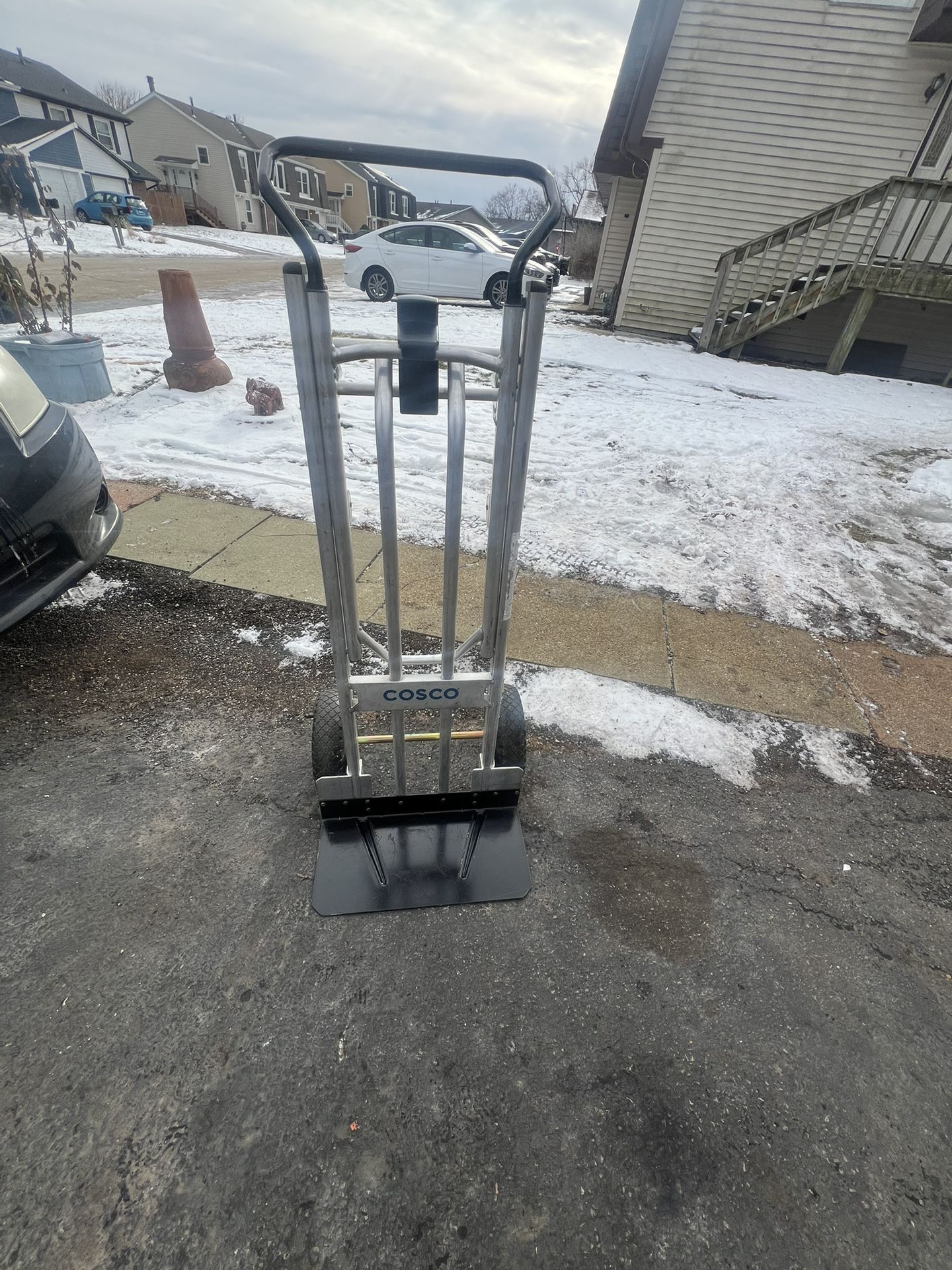 Aluminum Dolly Cosco Cart:1000 Lb.