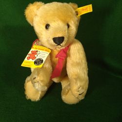 Steiff  Stuffed  Bear-9" Tall-#0165/28