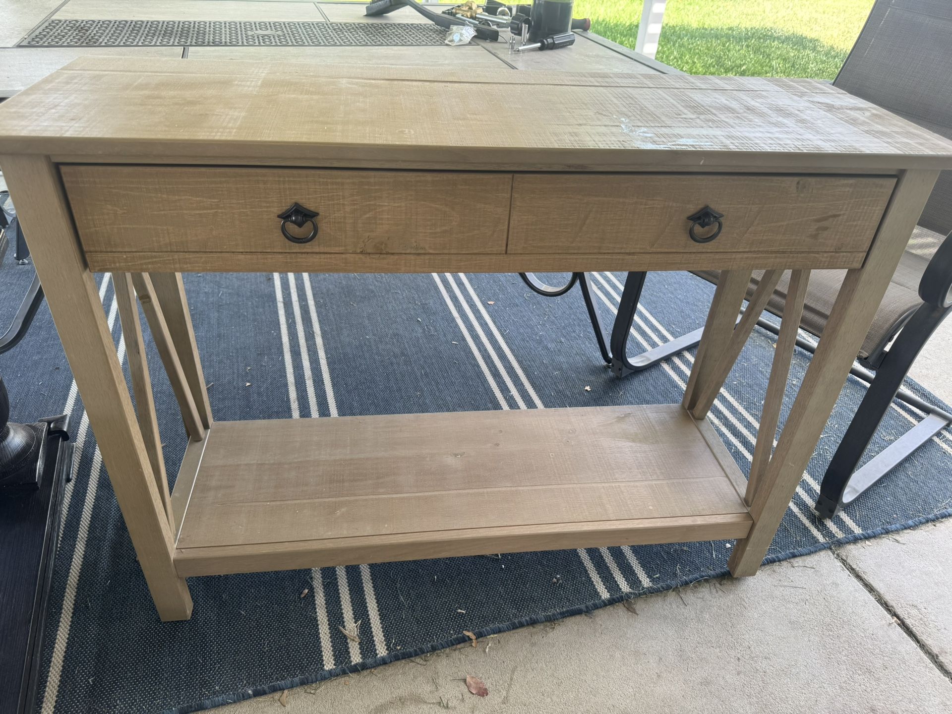 Rustic Farmhouse Console Table β $75