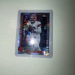 Topps Chrome 2025 Football Card Shedeur Sanders