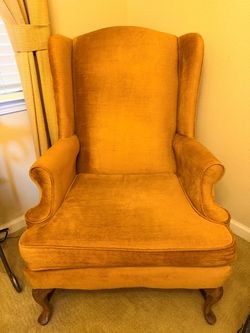 Gold Velvet Chair