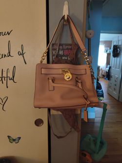 Like New MK Blush Pink Crossbody Bag
