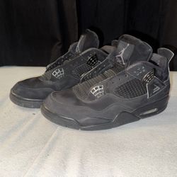 Jordan 4 Black Cat Suede