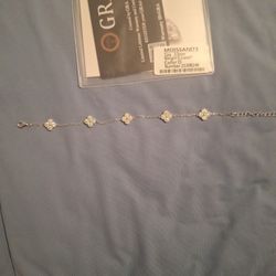 Moissanite Bracelet. 