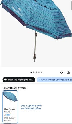 Tommy Bahama Umbrella 8ft.