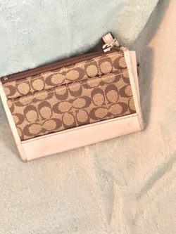 Coach change purse