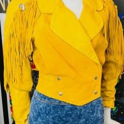 Vintage Leather & Suede Jacket 