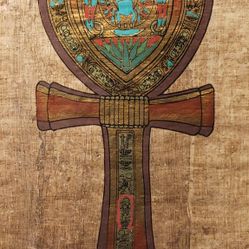 Egyptian Ankh painting