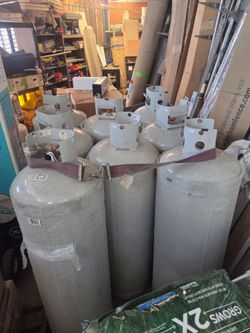 100lb lrg propane tank new