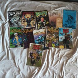 Elflord, Dragonfire Etc Comics