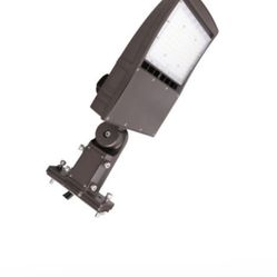 Commercial Electric 150W LED Bronze Area Light - 18000 Lumens