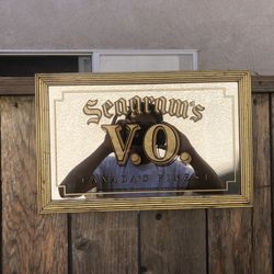 Mirrored Bar Sign