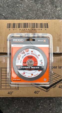 Rigid diamond blade