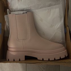 Pink Rain Boots 