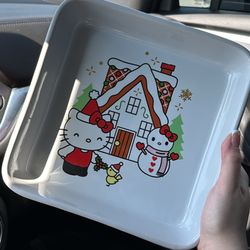 Hello Kitty Christmas Baking Dish