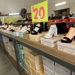 Beautiful Woman Shoes $20 Soda Brand 