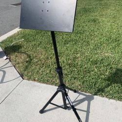 Samson LTS50 Laptop Stand w/ Tripod, Tilt, Grip Surface+Tablet/Smartphone Stand