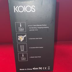KOIOS 2 In 1 Hand Blender - New In Open Box