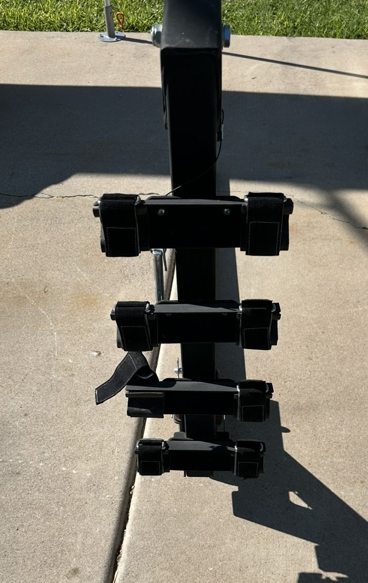 4-Bike Bumper Hitch Bike Rack