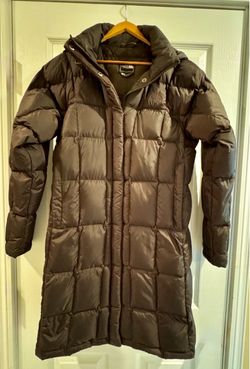 North Face Puffer Coat - excellent condition, down, brown, women’s medium