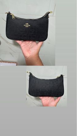 Coach Black Signature Shoulder Bag