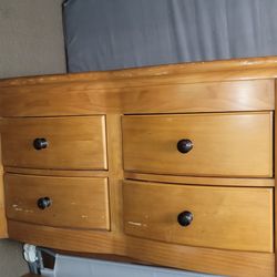 Twin Bed Real Wood $100 Obo